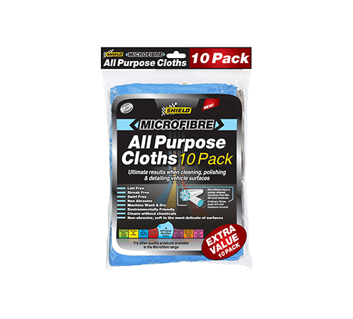 Micro All Purpose Cloths Mixed Colours