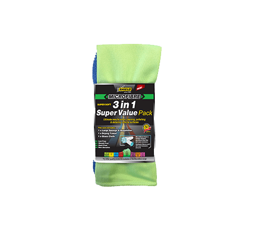 MicroFibre 3in1 Super Value Pack
